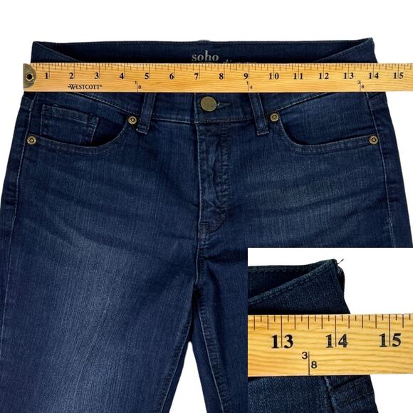 New York & Co. Soho Skinny Crop Capri Jeans Size 4 - Picture 10 of 15